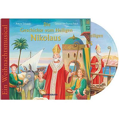 Antonie Schneider - Die Geschichte vom Heiligen Nikolaus: Ein Weihnachts-Musical - Preis vom 26.06.2026 19:40:26 h Antonie Schneider - Die Geschichte vom Heiligen Nikolaus: Ein Weihnachts-Musical - Preis vom 26.06.2026 19:40:26 h