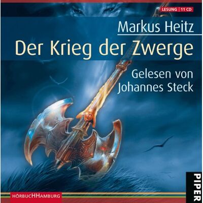 Markus Heitz - Der Krieg der Zwerge: Die Zwerge Band 2: 11 CDs - Preis vom 26.06.2026 19:40:26 h Markus Heitz - Der Krieg der Zwerge: Die Zwerge Band 2: 11 CDs - Preis vom 26.06.2026 19:40:26 h