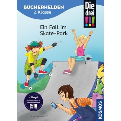 Jule Ambach - Die drei !!!, Bücherhelden 2. Klasse, Ein Fall im Skate-Park: Erstleser Kinder ab 7 Jahre - Preis vom 22.06.2026 23:23:57 h Jule Ambach - Die drei !!!, Bücherhelden 2. Klasse, Ein Fall im Skate-Park: Erstleser Kinder ab 7 Jahre - Preis vom 22.06.2026 23:23:57 h