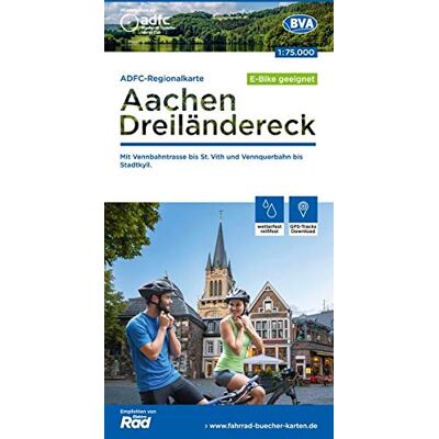 Allgemeiner Deutscher Fahrrad-Club e.V. (ADFC) - ADFC-Regionalkarte Aachen /Dreiländereck, 1:75.000, reiß- und wetterfest, GPS-Tracks Download: Mit Vennbahntrasse bis St. Vith und Vennquerbahn bis Stadtkyll (ADFC-Regionalkarte 1:75000) - Preis vom 17.06.2 Allgemeiner Deutscher Fahrrad-Club e.V. (ADFC) - ADFC-Regionalkarte Aachen /Dreiländereck, 1:75.000, reiß- und wetterfest, GPS-Tracks Download: Mit Vennbahntrasse bis St. Vith und Vennquerbahn bis Stadtkyll (ADFC-Regionalkarte 1:75000) - Preis vom 17.06.2