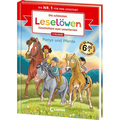Die schönsten Leselöwen-Geschichten zum Lesenlernen - Ponys und Pferde: Seit 50 Jahren lernen Kinder mit den Leselöwen erfolgreich lesen - Jubiläumssammelband zum ersten Selberlesen ab 6 - Preis vom 22.06.2026 23:23:57 h Die schönsten Leselöwen-Geschichten zum Lesenlernen - Ponys und Pferde: Seit 50 Jahren lernen Kinder mit den Leselöwen erfolgreich lesen - Jubiläumssammelband zum ersten Selberlesen ab 6 - Preis vom 22.06.2026 23:23:57 h