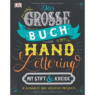 Rodriguez Das große Buch vom Handlettering mit Stift & Kreide: 15 Alphabete und kreative Projekte - Preis vom 07.08.2026 11:47:26 h Rodriguez Das große Buch vom Handlettering mit Stift & Kreide: 15 Alphabete und kreative Projekte - Preis vom 07.08.2026 11:47:26 h