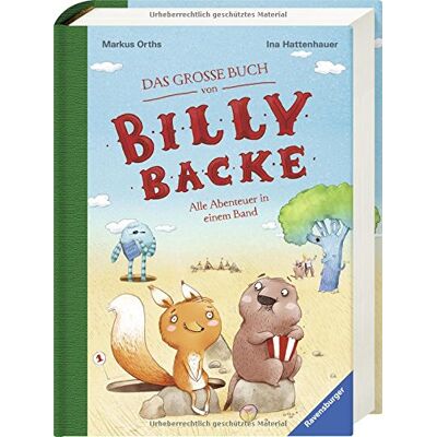 Markus Orths - Das große Buch von Billy Backe: Alle Abenteuer in einem Band - Preis vom 20.06.2026 05:23:55 h Markus Orths - Das große Buch von Billy Backe: Alle Abenteuer in einem Band - Preis vom 20.06.2026 05:23:55 h