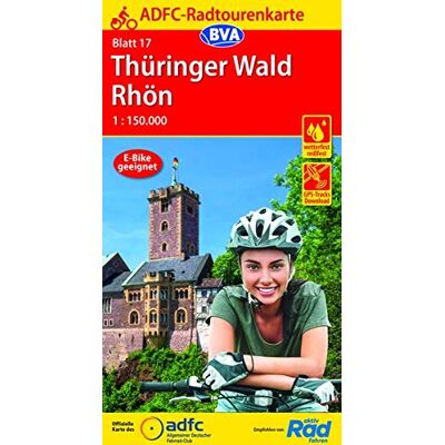 Allgemeiner Deutscher Fahrrad-Club e.V. (ADFC) - ADFC-Radtourenkarte 17 Thüringer Wald Rhön 1:150.000, reiß- und wetterfest, GPS-Tracks Download (ADFC-Radtourenkarte 1:150000) - Preis vom 17.06.2026 05:34:31 h Allgemeiner Deutscher Fahrrad-Club e.V. (ADFC) - ADFC-Radtourenkarte 17 Thüringer Wald Rhön 1:150.000, reiß- und wetterfest, GPS-Tracks Download (ADFC-Radtourenkarte 1:150000) - Preis vom 17.06.2026 05:34:31 h