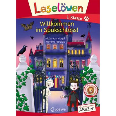 Leselöwen 1. Klasse - Willkommen im Spukschloss!: Mit Leselernschrift ABeZeh - Erstlesebuch für Kinder ab 6 Jahren - Preis vom 22.06.2026 23:23:57 h Leselöwen 1. Klasse - Willkommen im Spukschloss!: Mit Leselernschrift ABeZeh - Erstlesebuch für Kinder ab 6 Jahren - Preis vom 22.06.2026 23:23:57 h