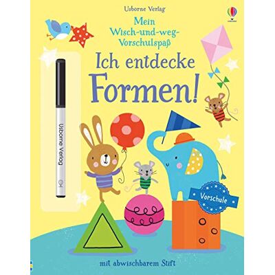 Jessica Greenwell - Mein Wisch-und-weg-Vorschulspaß: Ich entdecke Formen!: mit abwischbarem Stift - Preis vom 07.08.2026 11:47:26 h Jessica Greenwell - Mein Wisch-und-weg-Vorschulspaß: Ich entdecke Formen!: mit abwischbarem Stift - Preis vom 07.08.2026 11:47:26 h
