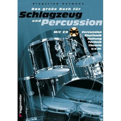 Siegfried Hofmann - Das große Buch für Schlagzeug und Percussion. Inkl. CD - Preis vom 23.06.2026 11:45:09 h Siegfried Hofmann - Das große Buch für Schlagzeug und Percussion. Inkl. CD - Preis vom 23.06.2026 11:45:09 h