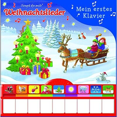 Phoenix International Publications Germany GmbH - Weihnachtslieder, Mein erstes Klavier: Kinderbuch mit Klaviertastatur - Vor- und Nachspielfunktion, Pappbilderbuch - Preis vom 22.09.2026 03:35:57 h Phoenix International Publications Germany GmbH - Weihnachtslieder, Mein erstes Klavier: Kinderbuch mit Klaviertastatur - Vor- und Nachspielfunktion, Pappbilderbuch - Preis vom 22.09.2026 03:35:57 h