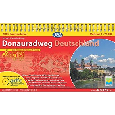 Roland ADFC-Radreiseführer Donauradweg Deutschland 1:75.000 praktische Spiralbindung, reiß- und wetterfest, GPS-Tracks Download: Von Donaueschingen nach Passau - Preis vom 22.06.2026 23:23:57 h Roland ADFC-Radreiseführer Donauradweg Deutschland 1:75.000 praktische Spiralbindung, reiß- und wetterfest, GPS-Tracks Download: Von Donaueschingen nach Passau - Preis vom 22.06.2026 23:23:57 h