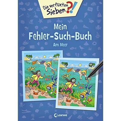 Loewe Lernen und Rätseln - Die verflixten Sieben - Mein Fehler-Such-Buch - Am Meer: Rätsel für Kinder ab 5 Jahre - Preis vom 22.09.2026 03:35:57 h Loewe Lernen und Rätseln - Die verflixten Sieben - Mein Fehler-Such-Buch - Am Meer: Rätsel für Kinder ab 5 Jahre - Preis vom 22.09.2026 03:35:57 h