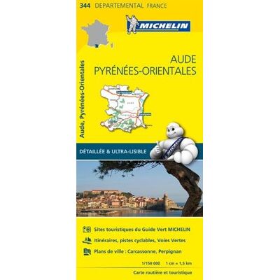Carte Aude, Pyrénées-Orientales Michelin - Preis vom 21.06.2026 05:42:24 h Carte Aude, Pyrénées-Orientales Michelin - Preis vom 21.06.2026 05:42:24 h