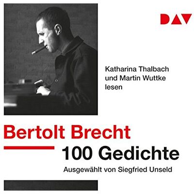 Bertolt Brecht - 100 Gedichte. Ausgewählt von Siegfried Unseld: Lesung mit Katharina Thalbach und Sylvester Groth (3 CDs) - Preis vom 26.06.2026 19:40:26 h Bertolt Brecht - 100 Gedichte. Ausgewählt von Siegfried Unseld: Lesung mit Katharina Thalbach und Sylvester Groth (3 CDs) - Preis vom 26.06.2026 19:40:26 h