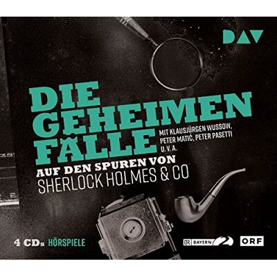 DIV - Die geheimen Fälle. Auf den Spuren von Sherlock Holmes & Co: Hörspiele mit Klausjürgen Wussow, Peter Matić u.v.a. (4 CDs) - Preis vom 22.06.2026 11:45:37 h DIV - Die geheimen Fälle. Auf den Spuren von Sherlock Holmes & Co: Hörspiele mit Klausjürgen Wussow, Peter Matić u.v.a. (4 CDs) - Preis vom 22.06.2026 11:45:37 h
