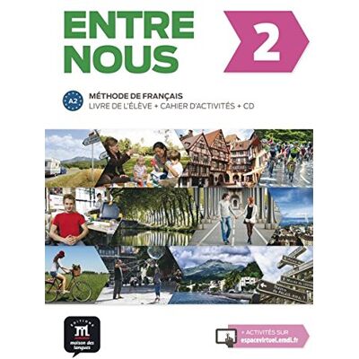 Entre nous 2 (A2): Livre de l'élève + cahier d'exercices + CD audio - Preis vom 24.06.2026 07:42:13 h Entre nous 2 (A2): Livre de l'élève + cahier d'exercices + CD audio - Preis vom 24.06.2026 07:42:13 h