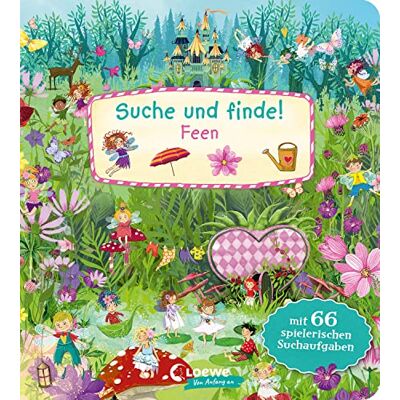 Loewe Suche und Finde! - Feen: Mit 66 spielerischen Suchaufgaben - Wimmelbuch ab 2 Jahren - Preis vom 22.06.2026 23:23:57 h Loewe Suche und Finde! - Feen: Mit 66 spielerischen Suchaufgaben - Wimmelbuch ab 2 Jahren - Preis vom 22.06.2026 23:23:57 h