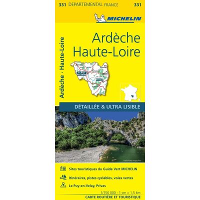 Ardeche, Haute-Loire - Michelin Local Map 331 - Preis vom 19.06.2026 05:29:47 h Ardeche, Haute-Loire - Michelin Local Map 331 - Preis vom 19.06.2026 05:29:47 h