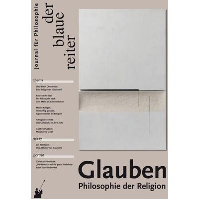 Jan Assmann - Der Blaue Reiter. Journal für Philosophie / Glauben: Philosophie der Religion - Preis vom 22.09.2026 03:35:57 h Jan Assmann - Der Blaue Reiter. Journal für Philosophie / Glauben: Philosophie der Religion - Preis vom 22.09.2026 03:35:57 h