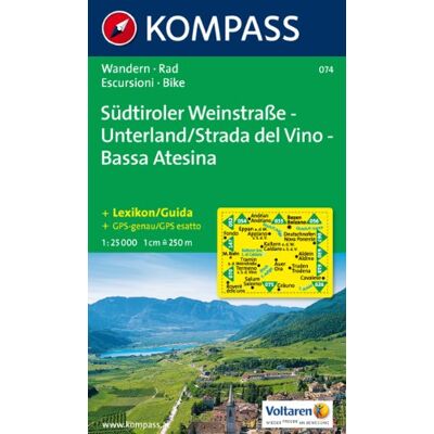 Collectif - Südtiroler Weinstraße - Unterland / Strada del Vino - Bassa Atesina 1 : 25 000: Wanderkarte mit Kurzführer und Radrouten. GPS-geeignet - Preis vom 23.06.2026 11:45:09 h Collectif - Südtiroler Weinstraße - Unterland / Strada del Vino - Bassa Atesina 1 : 25 000: Wanderkarte mit Kurzführer und Radrouten. GPS-geeignet - Preis vom 23.06.2026 11:45:09 h