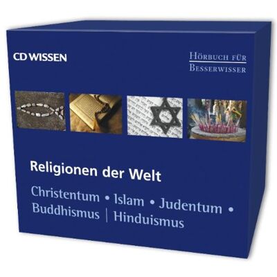Holger Stiegler - CD WISSEN - Hörbuch für Besserwisser - Religionen der Welt - Sammel-Box - Christentum - Islam - Judentum - Buddhismus - Hinduismus, 4 CDs - Preis vom 22.06.2026 23:23:57 h Holger Stiegler - CD WISSEN - Hörbuch für Besserwisser - Religionen der Welt - Sammel-Box - Christentum - Islam - Judentum - Buddhismus - Hinduismus, 4 CDs - Preis vom 22.06.2026 23:23:57 h