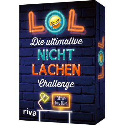 LOL – Die ultimative Nicht-lachen-Challenge – Edition fürs Büro: Mit den besten Witzen, Flachwitzen, Scherzfragen. Partyspiel mit Trinkspielvariante. Tolles Geschenk für Kollegen - Preis vom 24.06.2026 07:42:13 h LOL – Die ultimative Nicht-lachen-Challenge – Edition fürs Büro: Mit den besten Witzen, Flachwitzen, Scherzfragen. Partyspiel mit Trinkspielvariante. Tolles Geschenk für Kollegen - Preis vom 24.06.2026 07:42:13 h