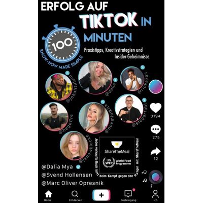 Marc Erfolg auf TikTok in 100 Minuten: Praxistipps, Kreativstrategien und Insider-Geheimnisse: Im Sprint mit Spaß zum Wesentlichen für alle (Opresnik Management Guides, Band 52) - Preis vom 20.06.2026 05:23:55 h Marc Erfolg auf TikTok in 100 Minuten: Praxistipps, Kreativstrategien und Insider-Geheimnisse: Im Sprint mit Spaß zum Wesentlichen für alle (Opresnik Management Guides, Band 52) - Preis vom 20.06.2026 05:23:55 h