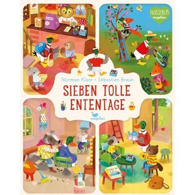 Norman Sieben tolle Ententage: Ein Bilderbuch zum Vorlesen für Kinder ab 2 Jahren über die Wochentage - Preis vom 24.06.2026 07:42:13 h Norman Sieben tolle Ententage: Ein Bilderbuch zum Vorlesen für Kinder ab 2 Jahren über die Wochentage - Preis vom 24.06.2026 07:42:13 h