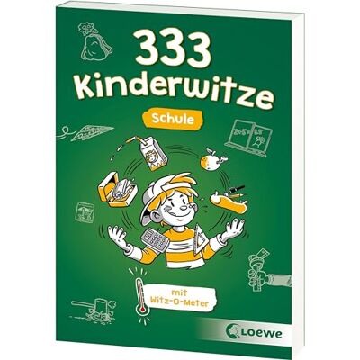 Waldemar Schornsteiner - 333 Kinderwitze - Schule: Zum Brüllen komisch - Die besten Witze für Kinder mit Witz-O-Meter - Preis vom 24.06.2026 07:42:13 h Waldemar Schornsteiner - 333 Kinderwitze - Schule: Zum Brüllen komisch - Die besten Witze für Kinder mit Witz-O-Meter - Preis vom 24.06.2026 07:42:13 h