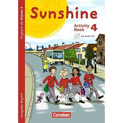 Stefanie Aschkar - Sunshine - Bayern: 4. Jahrgangsstufe - Activity Book mit Audio-CD und Minibildkarten - Preis vom 17.06.2026 05:34:31 h Stefanie Aschkar - Sunshine - Bayern: 4. Jahrgangsstufe - Activity Book mit Audio-CD und Minibildkarten - Preis vom 17.06.2026 05:34:31 h