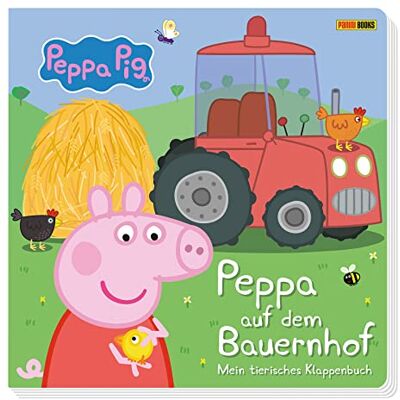 Panini - Peppa Pig: Peppa auf dem Bauernhof: Mein tierisches Klappenbuch - Preis vom 24.06.2026 07:42:13 h Panini - Peppa Pig: Peppa auf dem Bauernhof: Mein tierisches Klappenbuch - Preis vom 24.06.2026 07:42:13 h