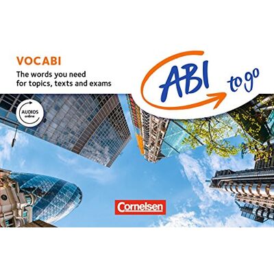 Becker ABI to go - Englisch: VOCABI: The words you need for topics, texts and exams. Vokabeltaschenbuch und Lernwortschatz - Preis vom 17.06.2026 05:34:31 h Becker ABI to go - Englisch: VOCABI: The words you need for topics, texts and exams. Vokabeltaschenbuch und Lernwortschatz - Preis vom 17.06.2026 05:34:31 h
