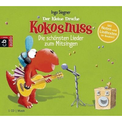 Ingo Siegner - Der kleine Drache Kokosnuss - Die schönsten Lieder zum Mitsingen: Mit Noten und Liedtexten im Booklet - Preis vom 24.06.2026 19:44:00 h Ingo Siegner - Der kleine Drache Kokosnuss - Die schönsten Lieder zum Mitsingen: Mit Noten und Liedtexten im Booklet - Preis vom 24.06.2026 19:44:00 h