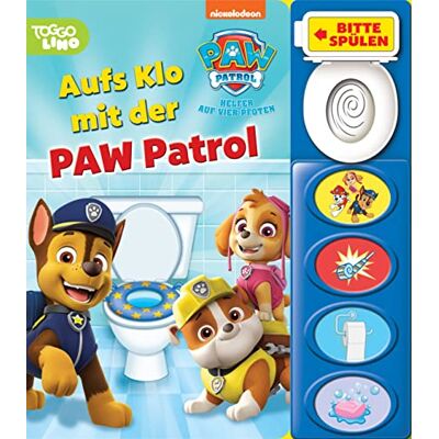 Phoenix PAW Patrol - Aufs Klo mit der PAW Patrol - Mein Klo-Soundbuch - Pappbilderbuch mit Klospülung und 8 Geräuschen: Tönendes Buch - Preis vom 07.08.2026 11:47:26 h Phoenix PAW Patrol - Aufs Klo mit der PAW Patrol - Mein Klo-Soundbuch - Pappbilderbuch mit Klospülung und 8 Geräuschen: Tönendes Buch - Preis vom 07.08.2026 11:47:26 h