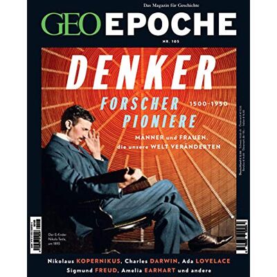 Jens Schröder - GEO Epoche / GEO Epoche 105/2020 - Denker, Forscher, Pioniere: Das Magazin für Geschichte - Preis vom 23.06.2026 11:45:09 h Jens Schröder - GEO Epoche / GEO Epoche 105/2020 - Denker, Forscher, Pioniere: Das Magazin für Geschichte - Preis vom 23.06.2026 11:45:09 h