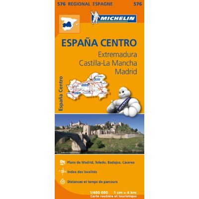 EXTREMADURA , MADRID , CASTILLA MANCHA 11576 CARTE ' REGIONAL ' MICHELIN KAART - Preis vom 21.06.2026 05:42:24 h EXTREMADURA , MADRID , CASTILLA MANCHA 11576 CARTE ' REGIONAL ' MICHELIN KAART - Preis vom 21.06.2026 05:42:24 h