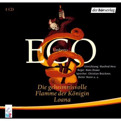 ECO Die geheimnisvolle Flamme der Königin Loana. 4 CDs: Lesung mit Musik - Preis vom 24.06.2026 19:44:00 h ECO Die geheimnisvolle Flamme der Königin Loana. 4 CDs: Lesung mit Musik - Preis vom 24.06.2026 19:44:00 h