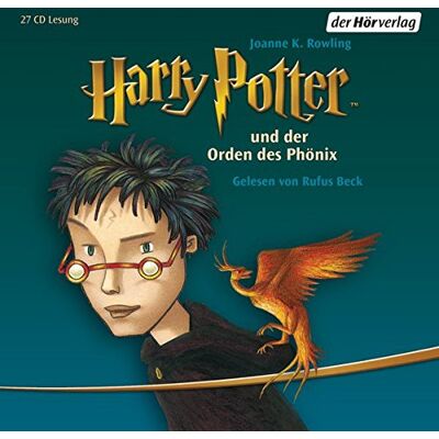Rowling, J. K. - Harry Potter und der Orden des Phönix (Harry Potter, gelesen von Rufus Beck, Band 5) - Preis vom 26.06.2026 19:40:26 h Rowling, J. K. - Harry Potter und der Orden des Phönix (Harry Potter, gelesen von Rufus Beck, Band 5) - Preis vom 26.06.2026 19:40:26 h