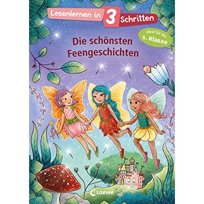 Loewe Lesenlernen in 3 Schritten - Die schönsten Feengeschichten: Ideal für die 1. Klasse - Kinderbuch mit großer Fibelschrift zum ersten Selberlesen für Kinder ab 5 Jahren - Preis vom 23.06.2026 11:45:09 h Loewe Lesenlernen in 3 Schritten - Die schönsten Feengeschichten: Ideal für die 1. Klasse - Kinderbuch mit großer Fibelschrift zum ersten Selberlesen für Kinder ab 5 Jahren - Preis vom 23.06.2026 11:45:09 h