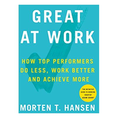 Hansen Great at Work: How to Achieve Amazing Things in Work and in Life - Preis vom 23.06.2026 11:45:09 h Hansen Great at Work: How to Achieve Amazing Things in Work and in Life - Preis vom 23.06.2026 11:45:09 h
