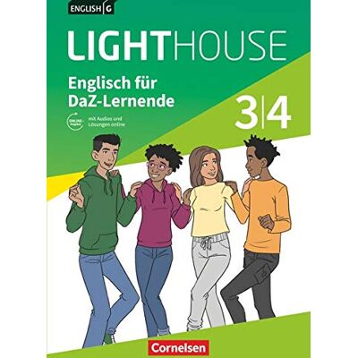 Priscilla Lavodrama - English G Lighthouse - Allgemeine Ausgabe: Band 3/4: 7./8. Schuljahr - Englisch für DaZ-Lernende: Workbook mit Audios und Lösungen online - Preis vom 22.06.2026 11:45:37 h Priscilla Lavodrama - English G Lighthouse - Allgemeine Ausgabe: Band 3/4: 7./8. Schuljahr - Englisch für DaZ-Lernende: Workbook mit Audios und Lösungen online - Preis vom 22.06.2026 11:45:37 h