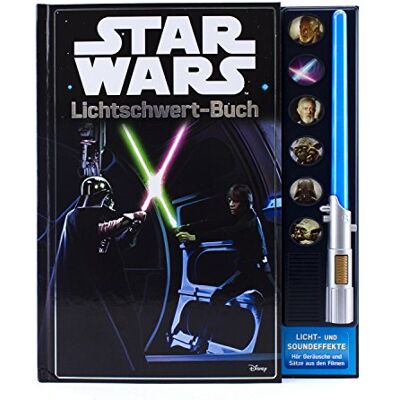 Phoenix Star Wars Lichtschwert-Buch - Soundbuch mit 7 Geräuschen - Pappbilderbuch - Preis vom 20.06.2026 05:23:55 h Phoenix Star Wars Lichtschwert-Buch - Soundbuch mit 7 Geräuschen - Pappbilderbuch - Preis vom 20.06.2026 05:23:55 h