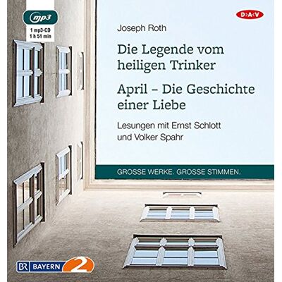 Roth Die Legende vom heiligen Trinker / April - Die Geschichte einer Liebe: Lesungen (1 mp3-CD) - Preis vom 26.06.2026 19:40:26 h Roth Die Legende vom heiligen Trinker / April - Die Geschichte einer Liebe: Lesungen (1 mp3-CD) - Preis vom 26.06.2026 19:40:26 h