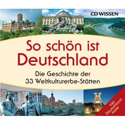 Anke Hoffmann - CD WISSEN - So schön ist Deutschland - Die Geschichte der 33 Weltkulturerbe-Stätten, 6 CDs - Preis vom 26.06.2026 19:40:26 h Anke Hoffmann - CD WISSEN - So schön ist Deutschland - Die Geschichte der 33 Weltkulturerbe-Stätten, 6 CDs - Preis vom 26.06.2026 19:40:26 h
