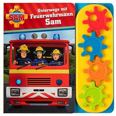 Phoenix International Publications (pikids) - Feuerwehrmann Sam - Unterwegs mit Feuerwehrmann Sam - Interaktives Pappbilderbuch mit 4 Zahnrädern und 5 Geräuschen für Kinder ab 3 Jahren - Preis vom 22.09.2026 03:35:57 h Phoenix International Publications (pikids) - Feuerwehrmann Sam - Unterwegs mit Feuerwehrmann Sam - Interaktives Pappbilderbuch mit 4 Zahnrädern und 5 Geräuschen für Kinder ab 3 Jahren - Preis vom 22.09.2026 03:35:57 h