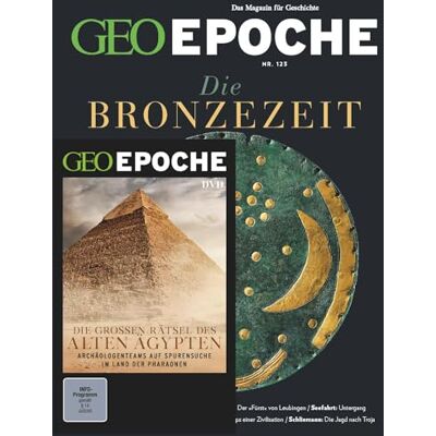 Jürgen Schaefer - GEO Epoche (mit DVD) / GEO Epoche mit DVD 123/2023 - Die Bronzezeit: Das Magazin für Geschichte - Preis vom 22.06.2026 23:23:57 h Jürgen Schaefer - GEO Epoche (mit DVD) / GEO Epoche mit DVD 123/2023 - Die Bronzezeit: Das Magazin für Geschichte - Preis vom 22.06.2026 23:23:57 h