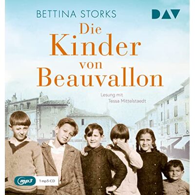 Bettina Storks - Die Kinder von Beauvallon: Lesung mit Tessa Mittelstaedt (1 mp3-CD) - Preis vom 22.06.2026 11:45:37 h Bettina Storks - Die Kinder von Beauvallon: Lesung mit Tessa Mittelstaedt (1 mp3-CD) - Preis vom 22.06.2026 11:45:37 h