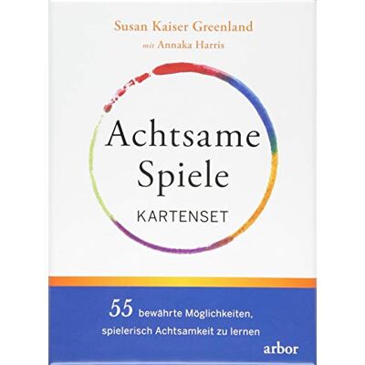 Kaiser Achtsame Spiele: 55 bewährte Möglichkeiten, spielerisch Achtsamkeit zu lernen - Kartenset - Preis vom 24.06.2026 07:42:13 h Kaiser Achtsame Spiele: 55 bewährte Möglichkeiten, spielerisch Achtsamkeit zu lernen - Kartenset - Preis vom 24.06.2026 07:42:13 h