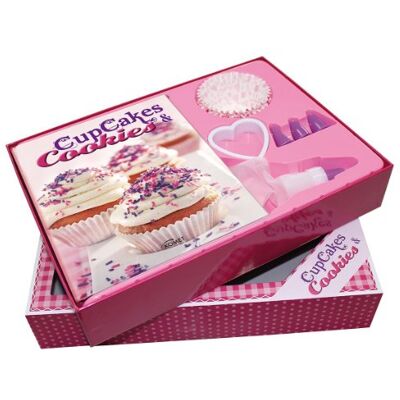 Buch-Box Cupcakes & Cookies: Rezeptbuch plus 23 Cupcake-Backförmchen, Spritzbeutel mit 4 Tüllen und Herzausstecher: Rezeptbuch plus 23 ... ... Spritzbeutel mit 3 Tüllen und Herzausstecher - Preis vom 22.06.2026 23:23:57 h Buch-Box Cupcakes & Cookies: Rezeptbuch plus 23 Cupcake-Backförmchen, Spritzbeutel mit 4 Tüllen und Herzausstecher: Rezeptbuch plus 23 ... ... Spritzbeutel mit 3 Tüllen und Herzausstecher - Preis vom 22.06.2026 23:23:57 h