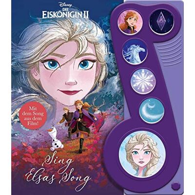 Phoenix International Publications (pikids) - Disney Die Eiskönigin 2 - Sing Elsas Song - Liederbuch zu Wo noch niemand war -Interaktives Pappbilderbuch mit 6 Melodien für Kinder ab 3 Jahren - Preis vom 22.09.2026 03:35:57 h Phoenix International Publications (pikids) - Disney Die Eiskönigin 2 - Sing Elsas Song - Liederbuch zu Wo noch niemand war -Interaktives Pappbilderbuch mit 6 Melodien für Kinder ab 3 Jahren - Preis vom 22.09.2026 03:35:57 h