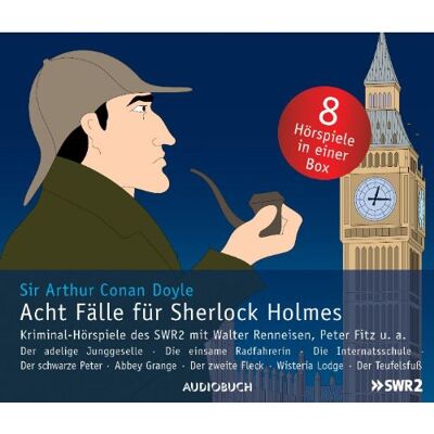 Doyle, Sir Arthur Conan - Acht Fälle für Sherlock Holmes - Kriminalhörspiele - Preis vom 22.06.2026 11:45:37 h Doyle, Sir Arthur Conan - Acht Fälle für Sherlock Holmes - Kriminalhörspiele - Preis vom 22.06.2026 11:45:37 h