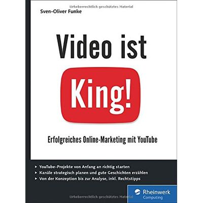 Funke Video ist King!: Erfolgreiches Online-Marketing mit YouTube. Inkl. Storytelling - Preis vom 24.06.2026 07:42:13 h Funke Video ist King!: Erfolgreiches Online-Marketing mit YouTube. Inkl. Storytelling - Preis vom 24.06.2026 07:42:13 h